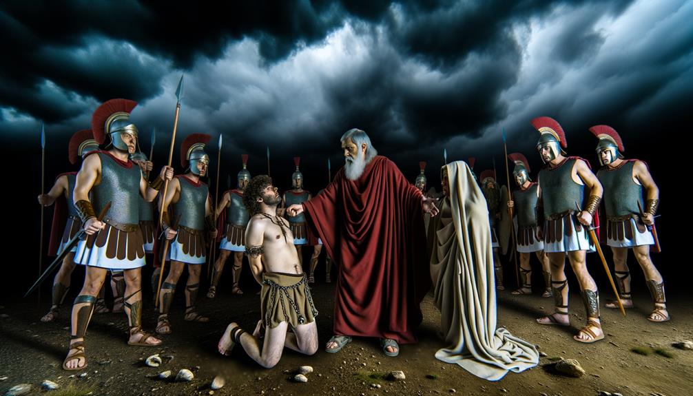 saul s confrontation with agag