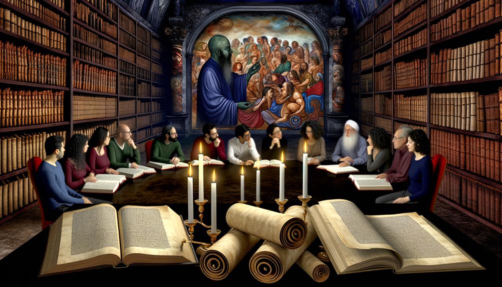 scholarly interpretations and analysis