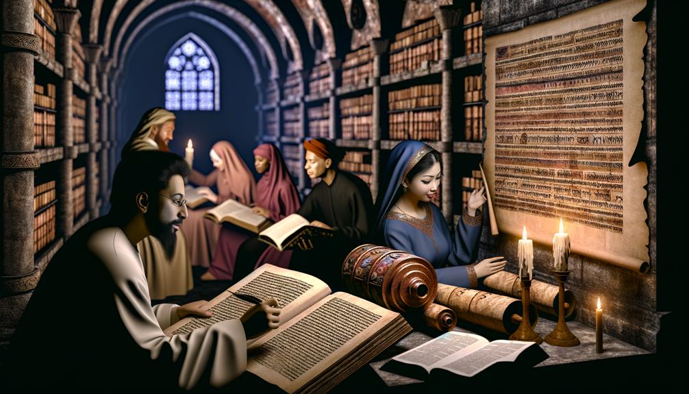 scholarly interpretations and analysis
