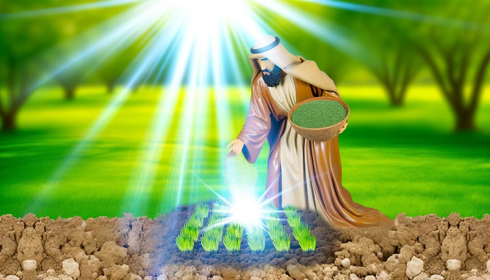 seeds symbolize divine teachings