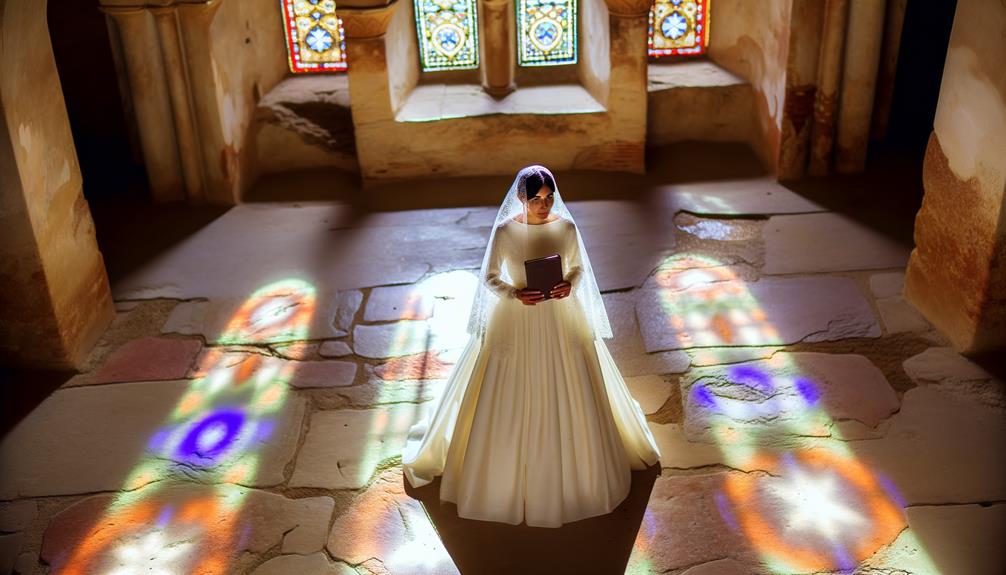 selecting a sacred veil