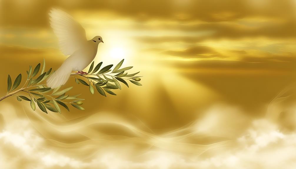 serene symbol of peace