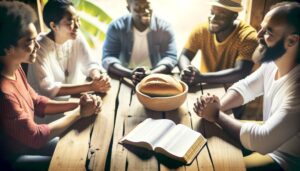 share fellowship and communion