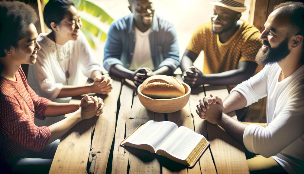 share fellowship and communion