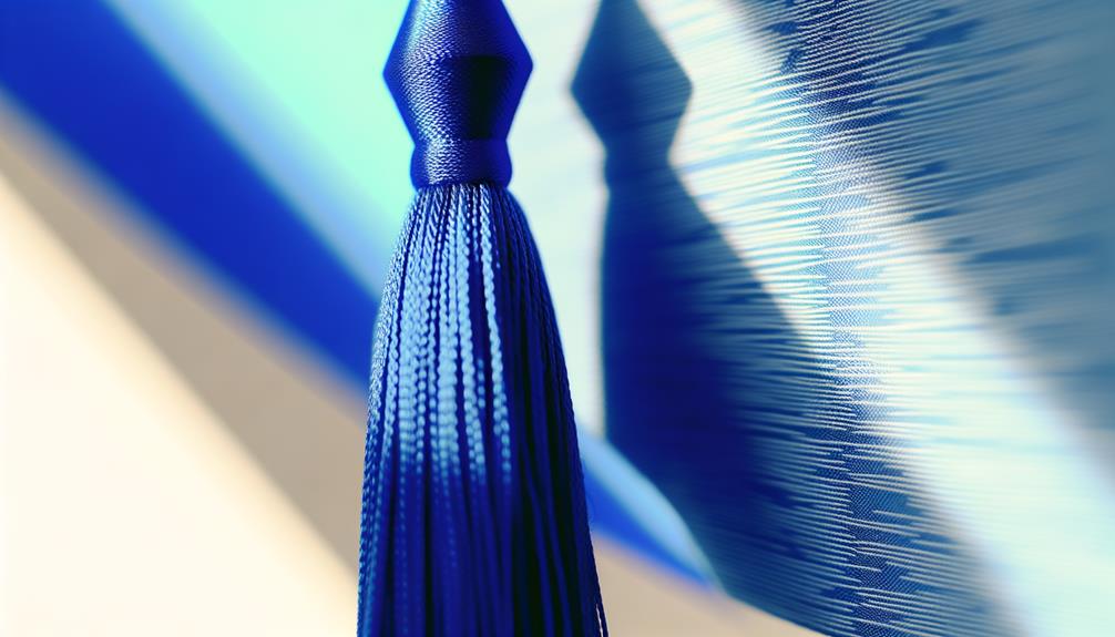significance of blue tassels