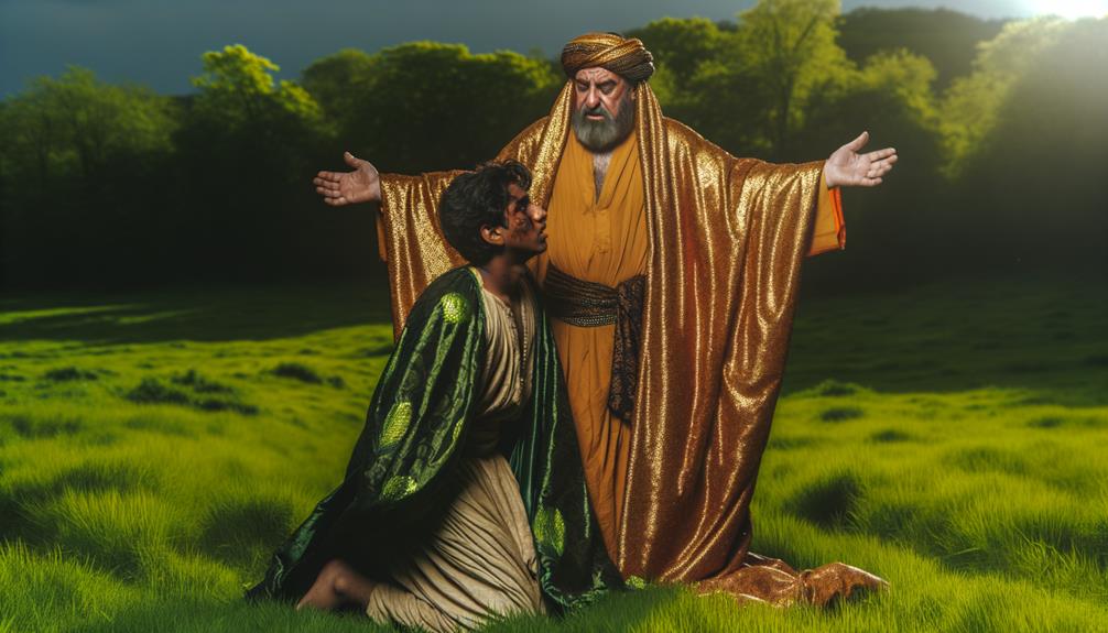 son s robe symbolizes redemption
