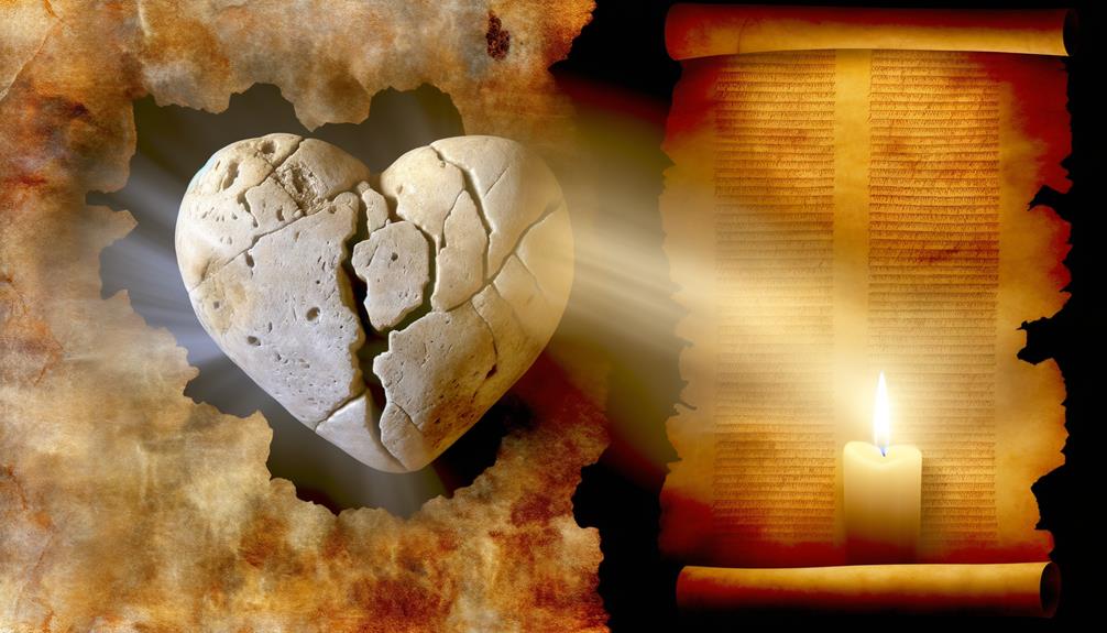 stony hearts in scripture