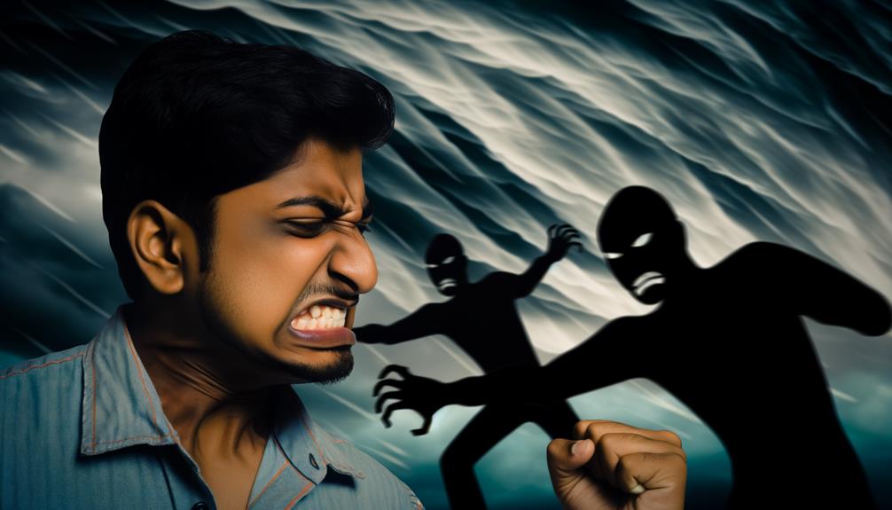 struggling against inner desires