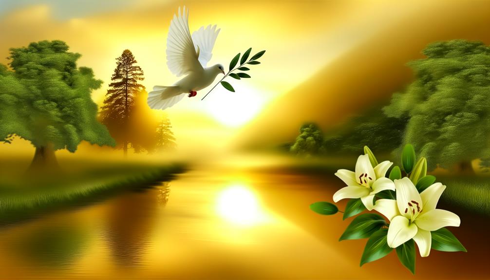 symbolic representation of tranquility