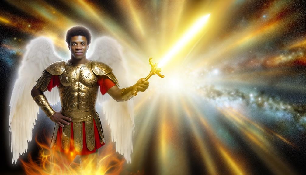 symbolism of archangel michael