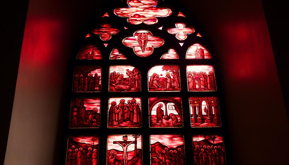 symbolism of crimson color