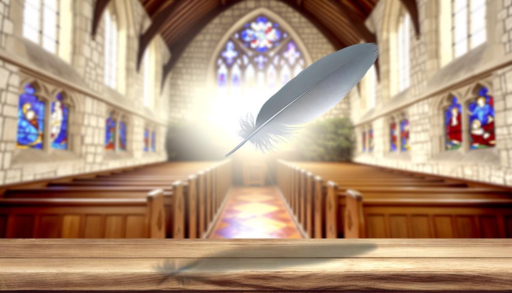 symbolism of grey feather