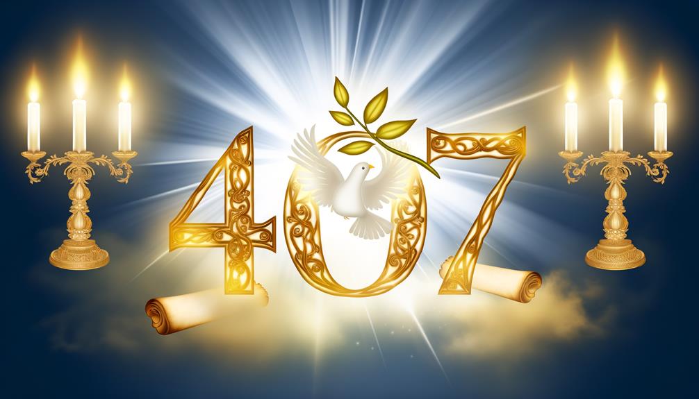 symbolism of number 407