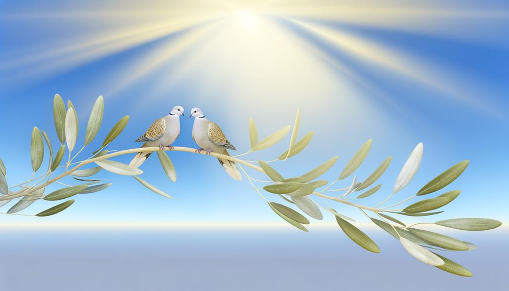 symbolizing harmony and tranquility