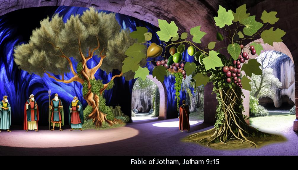 the fable of jotham