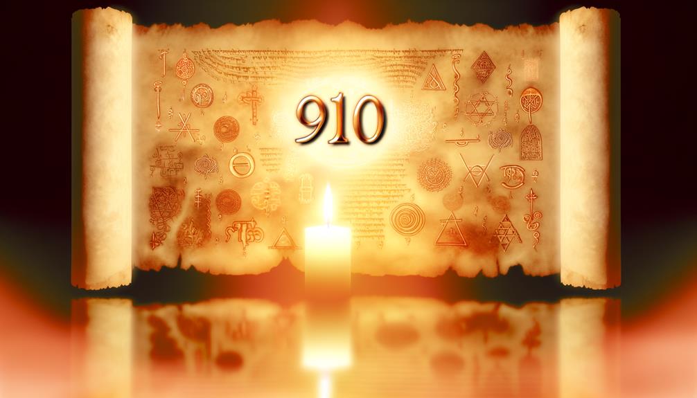 theological analysis of 910