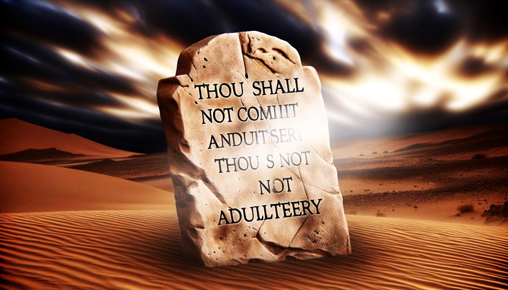 thou shalt not commit adultery