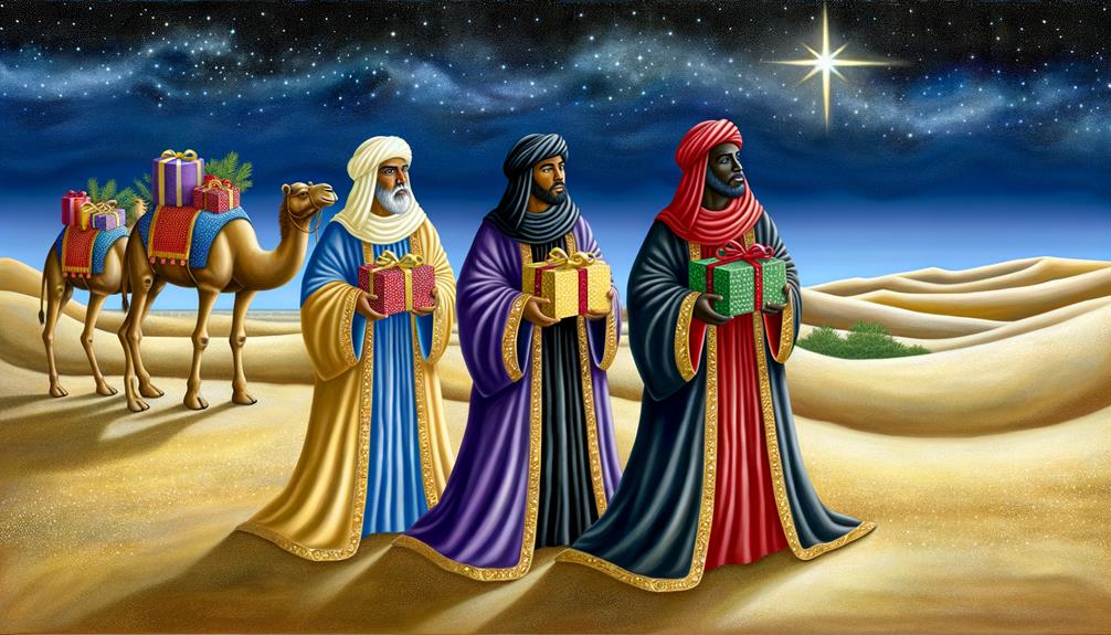 three wise men journey