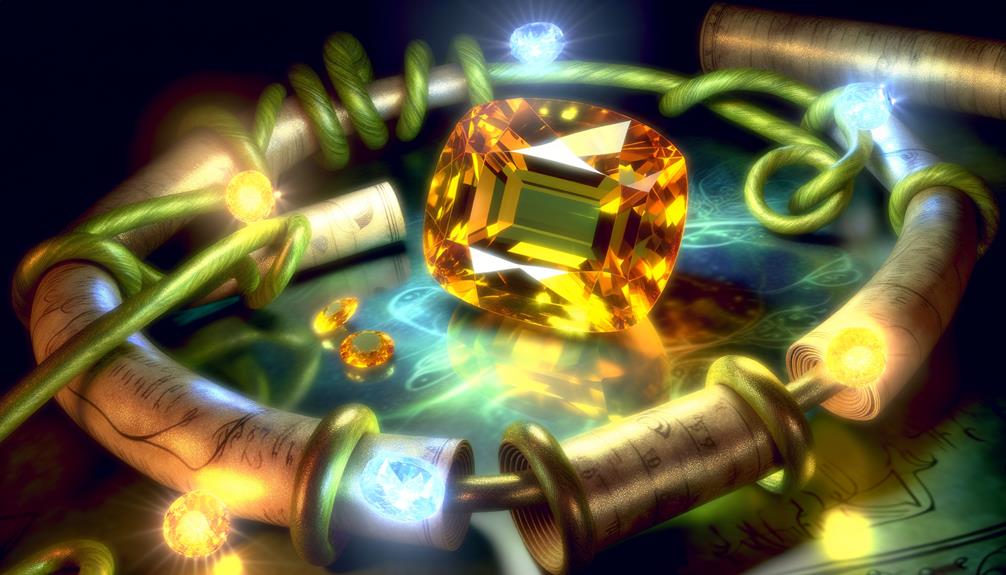 topaz symbolizes clarity and strength