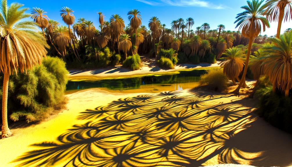 tropical plant with fronds