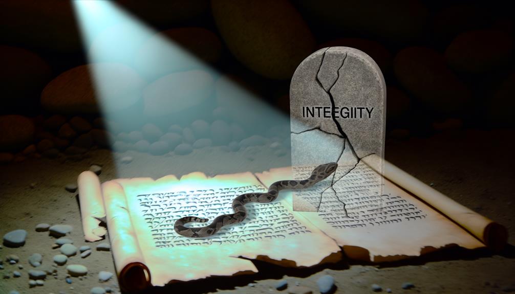 upholding honesty and principles