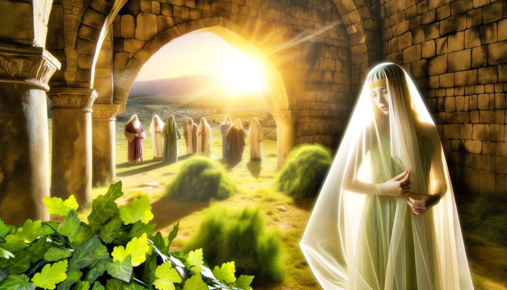 veils symbolize divine separation