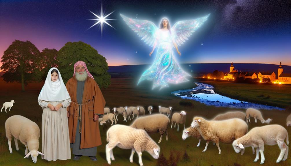 vision of the shepherds