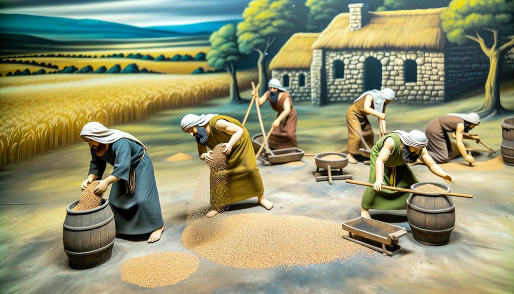 winnowing agricultural historical significance