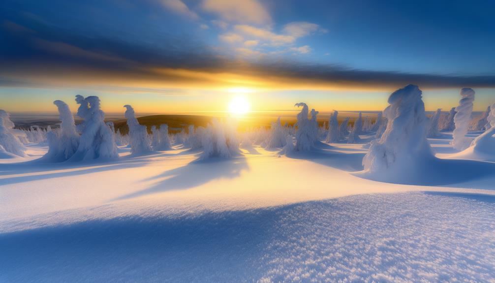 winter s white embrace