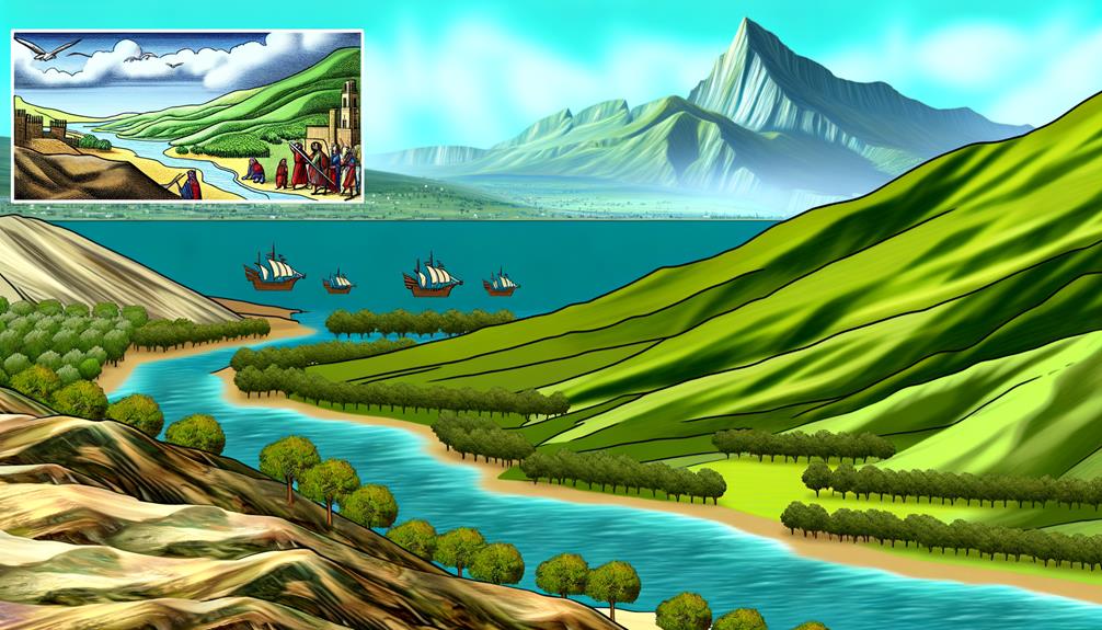 zebulun s land and location