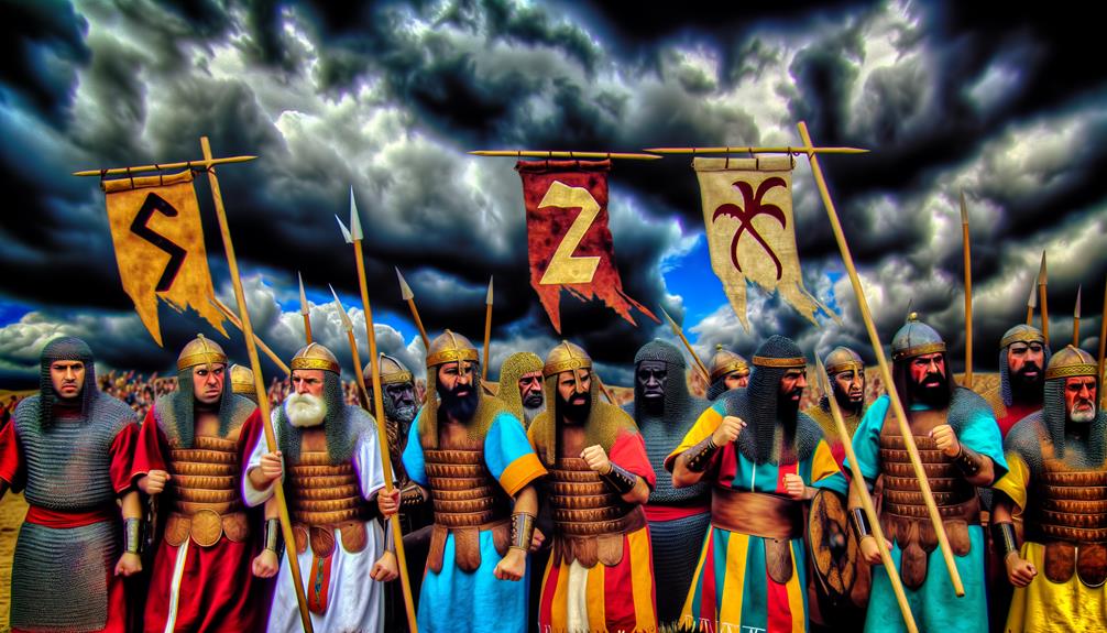 zebulun s role in warfare